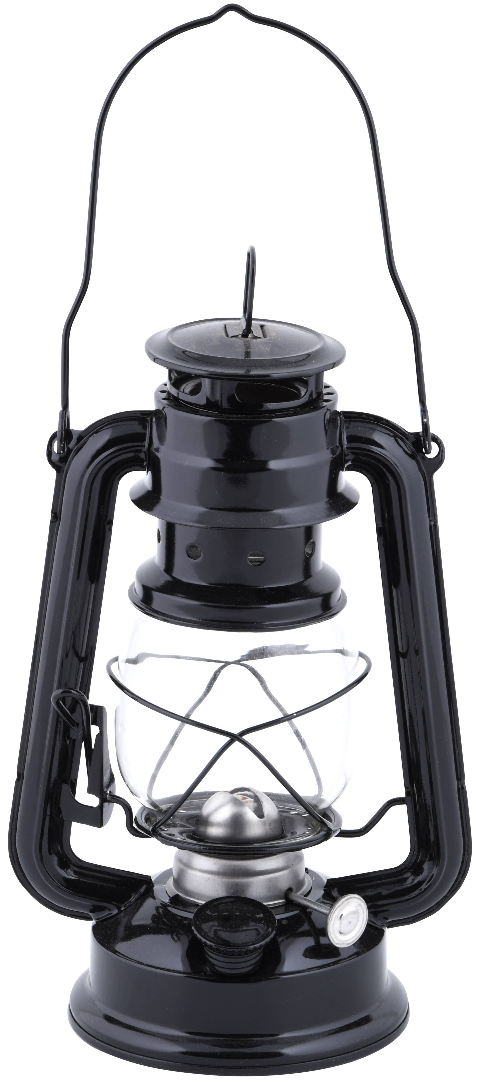 Hurricane Oil Lantern, Black